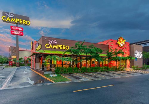 Nuevo restaurante Pollo Campero, Las Ramblas en El Salvador